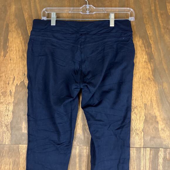 LOFT Womens Pants Navy Blue Pull On Mid Rise Skinny Leggings Stretch Small - Picture 10 of 11